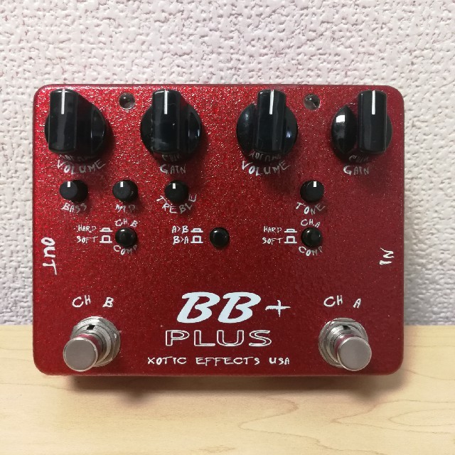 xotic BB PLUS オーバードライブ 2Ch