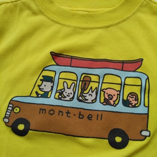 mont bell(モンベル)の【なつ様専用】モンベル キッズTシャツ キッズ/ベビー/マタニティのキッズ服男の子用(90cm~)(Tシャツ/カットソー)の商品写真