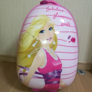 バービー(Barbie)の【レア】BARBIE　キッズ　スーツケース(スーツケース/キャリーバッグ)