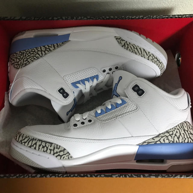 NIKE AIR JORDAN3 RETRO UNC ノースカロライナ セメント