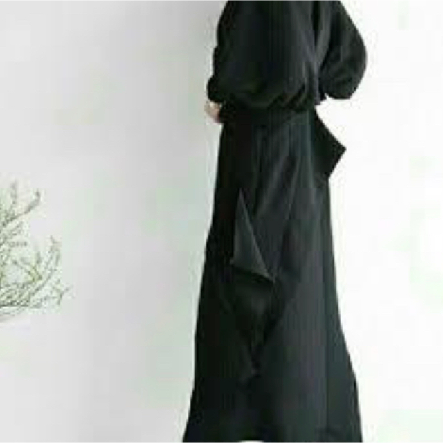 ENFOLD 19SS アシンメトリージョーゼットワンピース 3