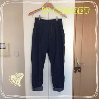 ダブルクローゼット(w closet)のw closet＊サルエルデニムパンツ(デニム/ジーンズ)