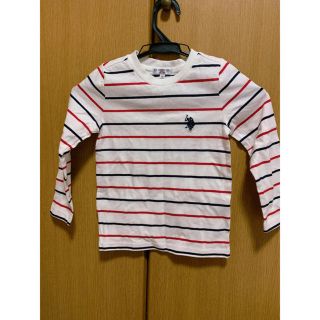 ポロラルフローレン(POLO RALPH LAUREN)のボーダーのロングTシャツ(Tシャツ/カットソー)