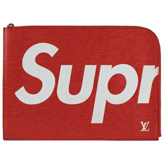 Supreme Louis vuitton Epi GM Red LV