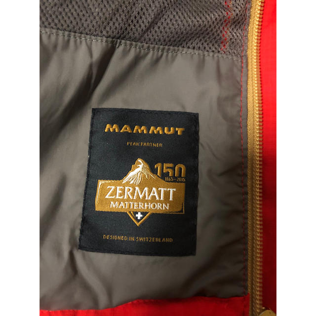 MAMMUT マムート ツェルマットジャケット マッターホルン 150周年モデル