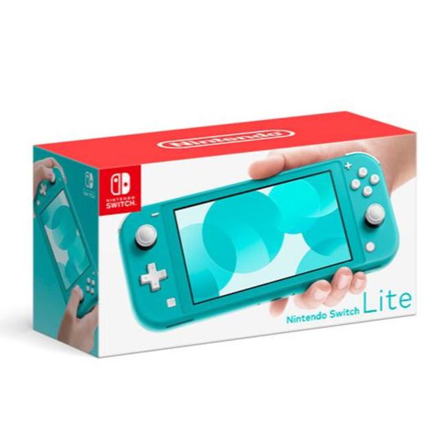 Nintendo Switch(ニンテンドースイッチ)のNintendo Switch Lite ターコイズ HDH-BAZAA エンタメ/ホビーのゲームソフト/ゲーム機本体(携帯用ゲーム機本体)の商品写真
