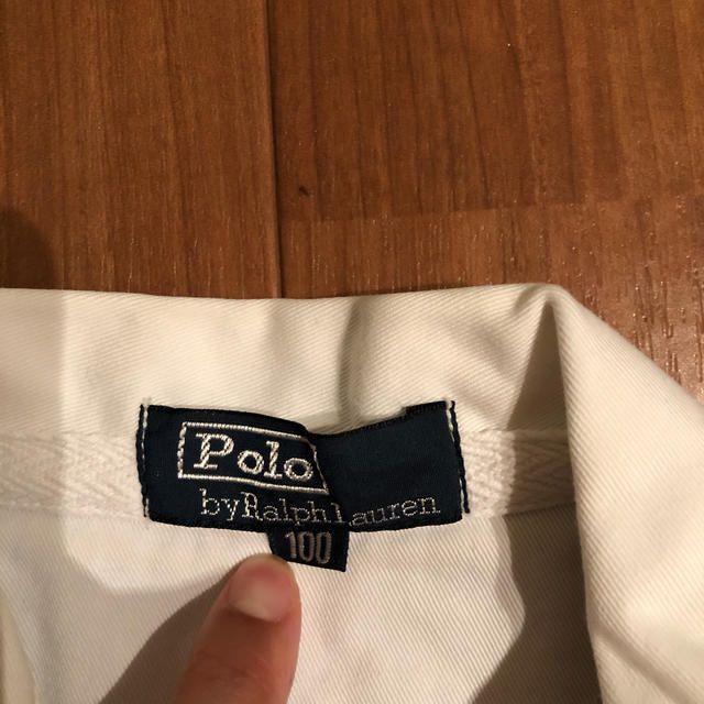 Ralph Lauren(ラルフローレン)の【最終値下げ】ポロ　ラルフローレン♪ラガーシャツ／ポロシャツ100cm キッズ/ベビー/マタニティのキッズ服男の子用(90cm~)(Tシャツ/カットソー)の商品写真