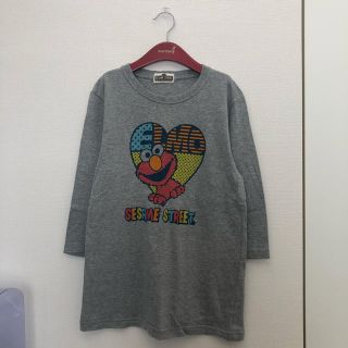 セサミストリート(SESAME STREET)のエルモ　七分袖Tシャツ(Tシャツ(長袖/七分))