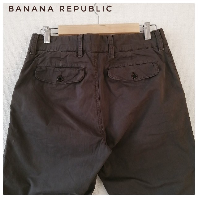 Banana Republic(バナナリパブリック)の✨美品✨banana republic　カーゴパンツ　カーキ メンズのパンツ(ワークパンツ/カーゴパンツ)の商品写真