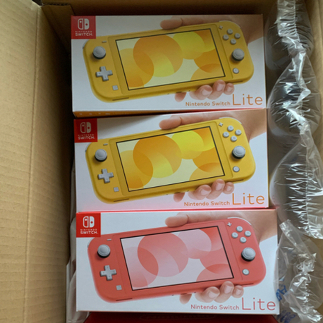 Nintendo Switch Lite イエロー3台セット