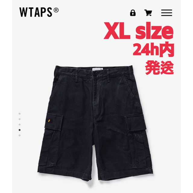 WTAPS JUNGLE SHORTS BLACK XLサイズ