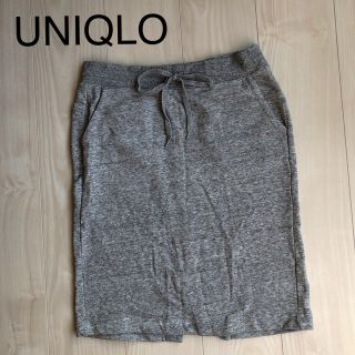 ユニクロ(UNIQLO)のUNIQLO スウェットスカート　膝丈(ひざ丈スカート)