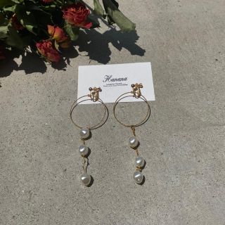 ローリーズファーム(LOWRYS FARM)のPerl loop earring(イヤリング)