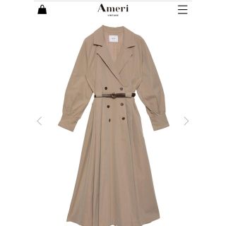 アメリヴィンテージ(Ameri VINTAGE)のアメリ　LONG COAT LIKE BELT DRESS(ロングワンピース/マキシワンピース)