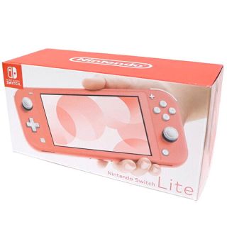 ニンテンドースイッチ(Nintendo Switch)のNintendo Switch Lite スイッチライト　コーラルピンク(携帯用ゲーム機本体)