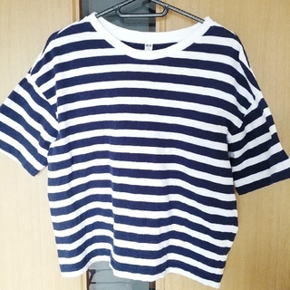 ユニクロ(UNIQLO)のUNIQLOボーダーTシャツ(Tシャツ(半袖/袖なし))