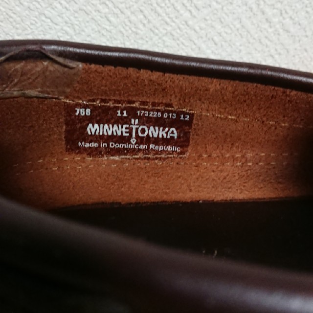 Minnetonka(ミネトンカ)のMINNETONKA モカシン メンズの靴/シューズ(スリッポン/モカシン)の商品写真