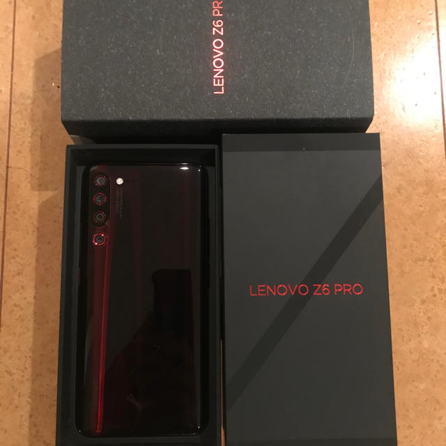 Lenovo(レノボ)のLenovo Z6 Pro  SIMフリー　 スマホ/家電/カメラのスマートフォン/携帯電話(スマートフォン本体)の商品写真