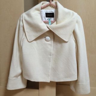 ジャスグリッティー(JUSGLITTY)のジャス❤︎アンゴラ６０%ショートコート(その他)