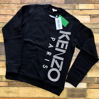 ケンゾー(KENZO)の新品 Kenzo ケンゾー ロゴスウェット ブラック(スウェット)