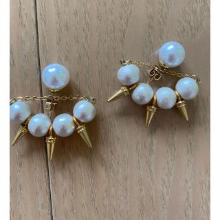 ピアス　トゲトゲ　美品(ピアス)