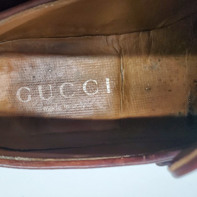 Gucci(グッチ)の即決イタリア製GUCCIグッチ40.5≒25.5cmローファービジネスシューズ メンズの靴/シューズ(ドレス/ビジネス)の商品写真