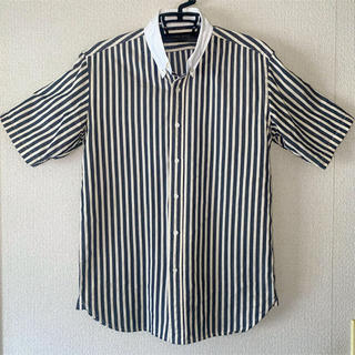 シップス(SHIPS)のGENERAL SUPPLY  ストライプ 半袖シャツ メンズ(Tシャツ/カットソー(半袖/袖なし))