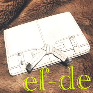 エフデ(ef-de)のef-de  エフデ パスケース 定期入れ(名刺入れ/定期入れ)