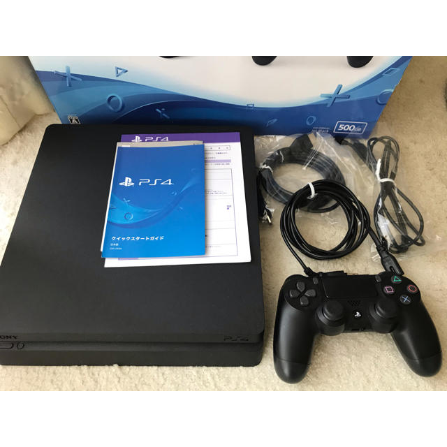PlayStation4 本体 CUH-2100AB01 スタンド付 保証付き