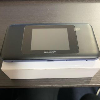 エーユー(au)の美品　ファーウェイ/W06_au ポケットモバイルルーターWiFi無線(その他)