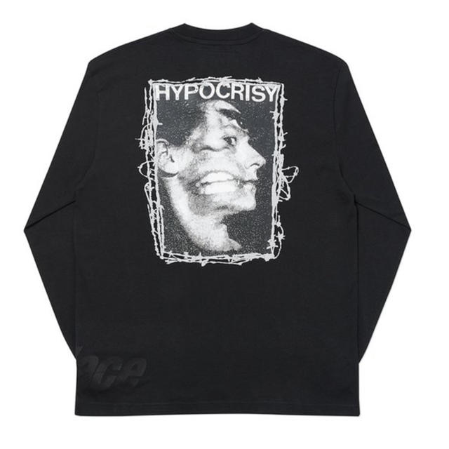 激安初売 【M】PALACE HYPOCRISY LONGSLEEVE black パレス | www