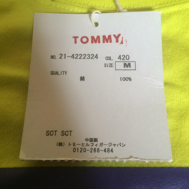 TOMMY(トミー)のトミー メンズ ロゴ Tシャツ メンズのトップス(Tシャツ/カットソー(半袖/袖なし))の商品写真