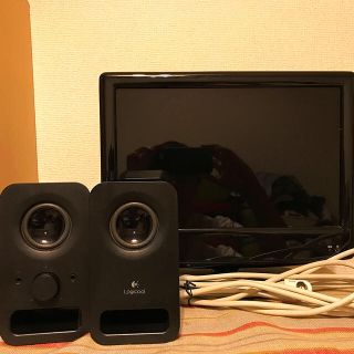 13.3型DVDプレーヤー内蔵液晶テレビ、スピーカー(テレビ)