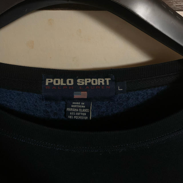 POLO RALPH LAUREN(ポロラルフローレン)の90’s Polo Sport デカロゴスウェット メンズのトップス(スウェット)の商品写真