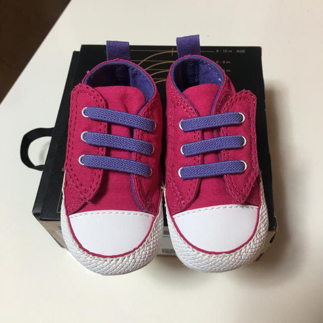 CONVERSE(コンバース)のコンバース　ベビーシューズ　新生児　11センチ　 キッズ/ベビー/マタニティのベビー靴/シューズ(~14cm)(スニーカー)の商品写真