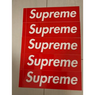 シュプリーム(Supreme)のsupreme ステッカー5枚セット(ステッカー)