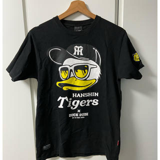 ハンシンタイガース(阪神タイガース)の阪神×DUCK DUDEコラボTシャツ(Tシャツ/カットソー(半袖/袖なし))