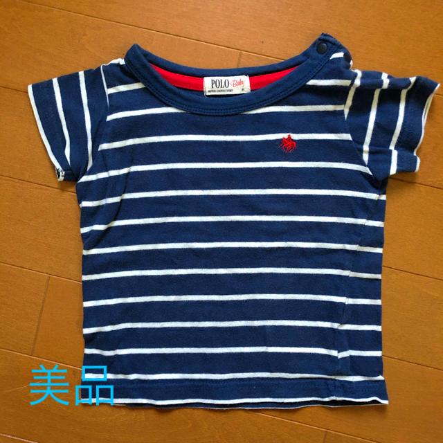 POLO RALPH LAUREN(ポロラルフローレン)のポロベビー 半袖 Tシャツ 80 キッズ/ベビー/マタニティのベビー服(~85cm)(Ｔシャツ)の商品写真