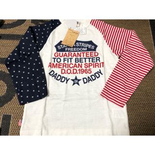 ダディオーダディー(daddy oh daddy)のマッキ様専用꙳★*ﾟダディオダディ  ロンＴ  １３０  新品未使用(Tシャツ/カットソー)