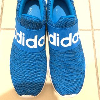 アディダス(adidas)のアディダス　スリッポン　ブルー　青(スニーカー)