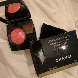 シャネル(CHANEL)の新品　シャネル　ジュコントゥラスト 330ローズペティヤン(チーク)