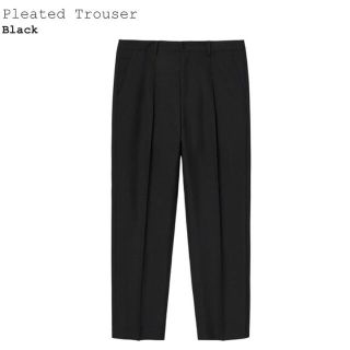 シュプリーム(Supreme)のSupreme Pleated Trouser 黒 30(スラックス)