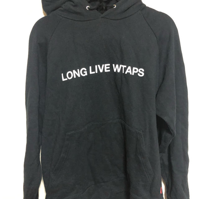 W)taps(ダブルタップス)のwtaps LONG LIVE WTAPS スウェットパーカー黒ダブルタップス メンズのトップス(パーカー)の商品写真