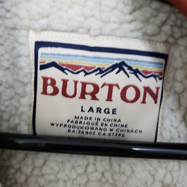 BURTON(バートン)のBURTON コーチジャケット Lサイズ スポーツ/アウトドアのスノーボード(ウエア/装備)の商品写真