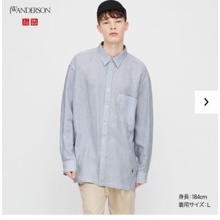 ユニクロ(UNIQLO)のUNIQLO×jwanderson リネンブレンドオーバーサイズシャツ(シャツ)