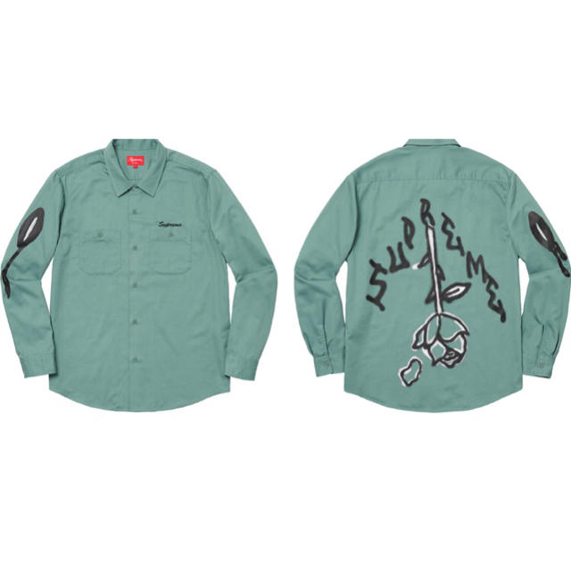 Rose Work Shirt supreme