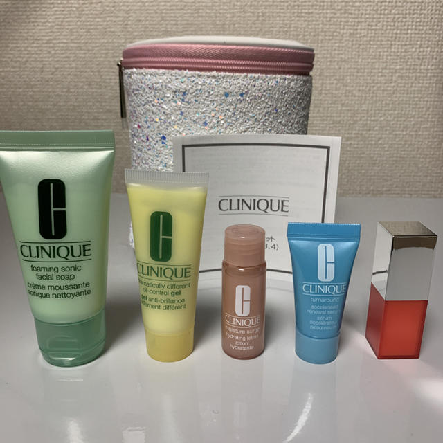 CLINIQUE(クリニーク)のクリニークトライアルセット コスメ/美容のスキンケア/基礎化粧品(化粧水/ローション)の商品写真