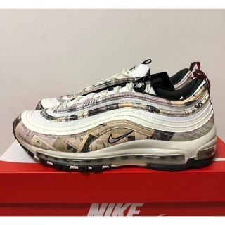 ナイキ(NIKE)の27cm ナイキ エアマックス97 ニュースペーパー NIKE AIRMAX97(スニーカー)