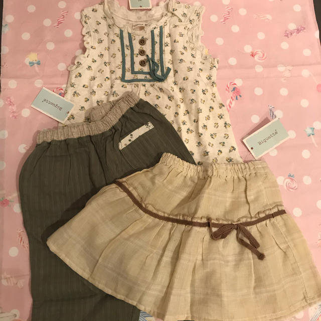 Biquette(ビケット)のキムラタン ビケット キッズ/ベビー/マタニティのキッズ服女の子用(90cm~)(Tシャツ/カットソー)の商品写真