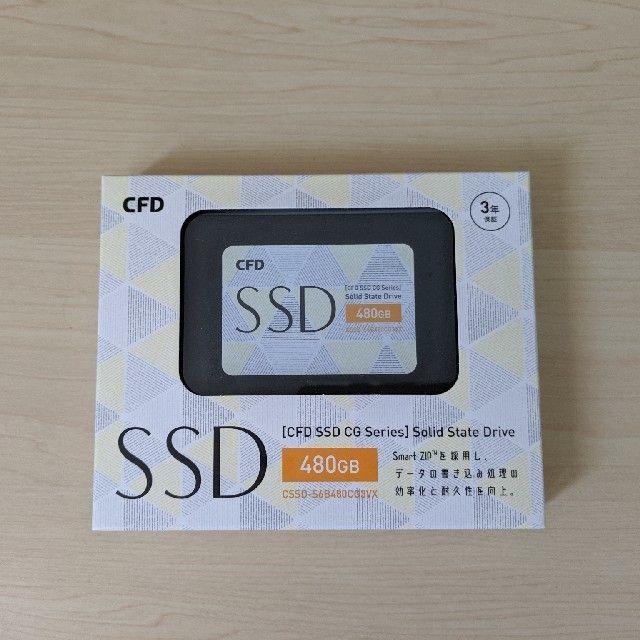 スマホ/家電/カメラ未開封 SSD 480GB CSSD-S6B480CG3VX CFD